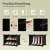 EUGAD Schuhboxen, Schuhregal Kunststoff, mit Haken, Tür, Produktbild-Vorschau 5
