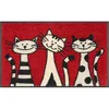wash+dry Schmutzfangmatte Three Cats - 40 x 60 cm Produktbild-Vorschau 1