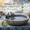 Vogeltränke Vogel Bad Tränke Futterstelle Futterschale Produktbild-Vorschau 8