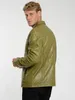 JCC Lederjacke 3102231 Herren olive 50 Produktbild-Vorschau 4