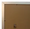 Rám na plakáty 68 x 98 cm Imitace dřeva stříbrný Náhled obrázku produktu 3