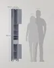 VASAGLE Badezimmerschrank, Badschrank, hoch, schmaler Produktbild-Vorschau 7