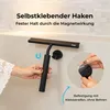 Sanova Ausziehbarer Duschwischer – Bis zu 100 cm – Schwarz Produktbild-Vorschau 5