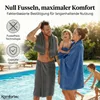 Komfortec 8er Handtuch Set aus 100% Baumwolle, 4 Badetücher Produktbild-Vorschau 7