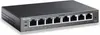 A TP-Link 8-port Gigabit Easy Smart Switch with 4-port PoE is shown on a white background. Anteprima dell’immagine prodotto