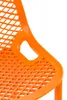 DELUKE® Barhocker modern Orange LORL - Kunststoff, Produktbild-Vorschau 6