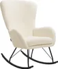 tectake® Schaukelstuhl  Swing 70 x 93 x 100 cm, Produktbild-Vorschau 1