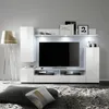 CALICOSY - Ensemble TV complet façades blanc brillant - Voir les images du produit 3
