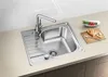 Spüle Blanco DINAS 45 S Mini 605 x 500 mm edelstahl Produktbild-Vorschau 2