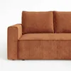 AMBER L Ecksofa mit Schlaffunktion und Bettkasten – Cord Produktbild-Vorschau 3
