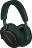 A pair of dark green over-ear headphones with a black accent on the earcups. Produktbild-Vorschau