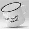 Huuraa Emaille Tasse Taunusstein  Geschenk Kaffeebecher Produktbild-Vorschau 2