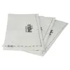A stack of three white filters with dashed cut lines and branding. Produktbild-Vorschau
