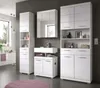 Badezimmer Hochschrank "Shawn" in weiß Hochglanz Badschrank Produktbild-Vorschau 8