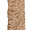 vidaXL Panele ścienne 3D 10 szt. 1,08 m² lite drewno tekowe Podgląd zdjęcia produktu 2