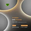 Abstract background with glowing organic shapes and text describing product features. Produktbild-Vorschau