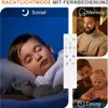 ZMH LED stropní světlo černé stmívatelné s dálkovým Náhled obrázku produktu 3