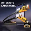4in1 Nylon 2 meter Schnell-Ladekabel 65W Mulit Anschluss Produktbild-Vorschau 10