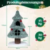 COSTWAY, árbol rascador para gatos de 55x123 cm, ideal para Vista previa de la imagen del producto 3
