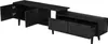 UnboxG Schwarzes TV-Board 169×29,8×44 cm – ausziehbar bis Produktbild-Vorschau 14