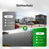 Strisce per la privacy, 35mx19cm PVC antracite 650g/m², con Anteprima dell’immagine prodotto 8