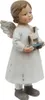 Clayre & Eef Figurine Ange 6x5x14 cm Blanc Polyrésine Voir les images du produit 2