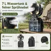 Tragb. Sprühventilator, akkubetrieben, 9'' schwenkbarer Produktbild-Vorschau 2