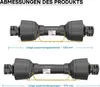 Vývodový hřídel T4 520mm 460Nm 540 ot/min, vývodový hřídel, Náhled obrázku produktu 7