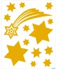 Herma Fensterbild A4 Sterne Gold Anteprima dell’immagine prodotto 2