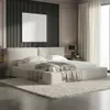 Polsterbett DreamLux Noble 200 x 200 cm mit Lattenrost und Produktbild-Vorschau 2