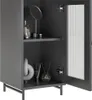 Badschrank Vicco Malte Grau 30 x 171.5 cm, Model 54264 Produktbild-Vorschau 5