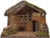 Decoris Haus Mit Led Und Moos 30x21x17 Cm Grün  Grün One Produktbild-Vorschau 1
