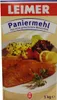 A box of Leimer breadcrumbs with an image of a prepared meal. Náhľad obrázku produktu