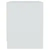 Nachttisch Weiß 45x34x44,5 cm Holzwerkstoff Produktbild-Vorschau 5
