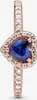 Pandora Ring 188421C01 Sparkling Heart Pandora Rose clear Produktbild-Vorschau 4