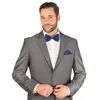 Fliege Tiefblau Größe verstellbar aus Polyester einfarbig Produktbild-Vorschau 2