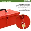 Werkzeugkiste 38 x 16 x 12,5 cm ca. 7,5 L verschließbares Produktbild-Vorschau 6