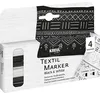 Fixky na textil Black and White 4 ks - KREUL Náhľad obrázku produktu 2