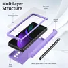 Custodia per Galaxy Z Fold 2 5G, PC rigido con protezione Anteprima dell’immagine prodotto 3