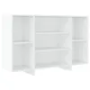 Credenza bianca 120x30x75 cm in materiale ligneo Anteprima dell’immagine prodotto 10