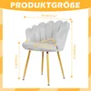 Loungesessel Sessel Weicher Samt Armlehnstuhl Relaxsessel Produktbild-Vorschau 2