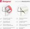 STEIGNER Duschtürdichtung gebogen UK08 70 cm (1 Stk.) Produktbild-Vorschau 6