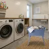 Bathroom Solutions Waschekorb auf Beinen - dunkelblau - 35 Produktbild-Vorschau 5