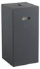 Gedy LUXURY Wäschekorb 30x61,8x30cm, Schwarz Produktbild-Vorschau 1