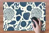 MuchoWow® Schreibtischunterlage Muscheln - Strand - Blau - Produktbild-Vorschau 3