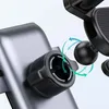 Close-up of a car phone holder's adjustable ball joint mechanism. Náhled obrázku produktu