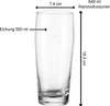 12x sklenice Van Well 0,5 l Willybecher kalibrované Náhled obrázku produktu 4