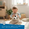 Softball Ø 10 cm schwarz-weiß, weicher Kinderball im Produktbild-Vorschau 3