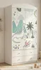 Kinderschrank Weiß 88x187 cm Kleiderschrank Kinder 2 Türen Produktbild-Vorschau 6