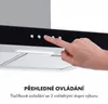 Klarstein Darya, nástěnná digestoř, EEK A, 60 cm, 310 m³/h Náhled obrázku produktu 5